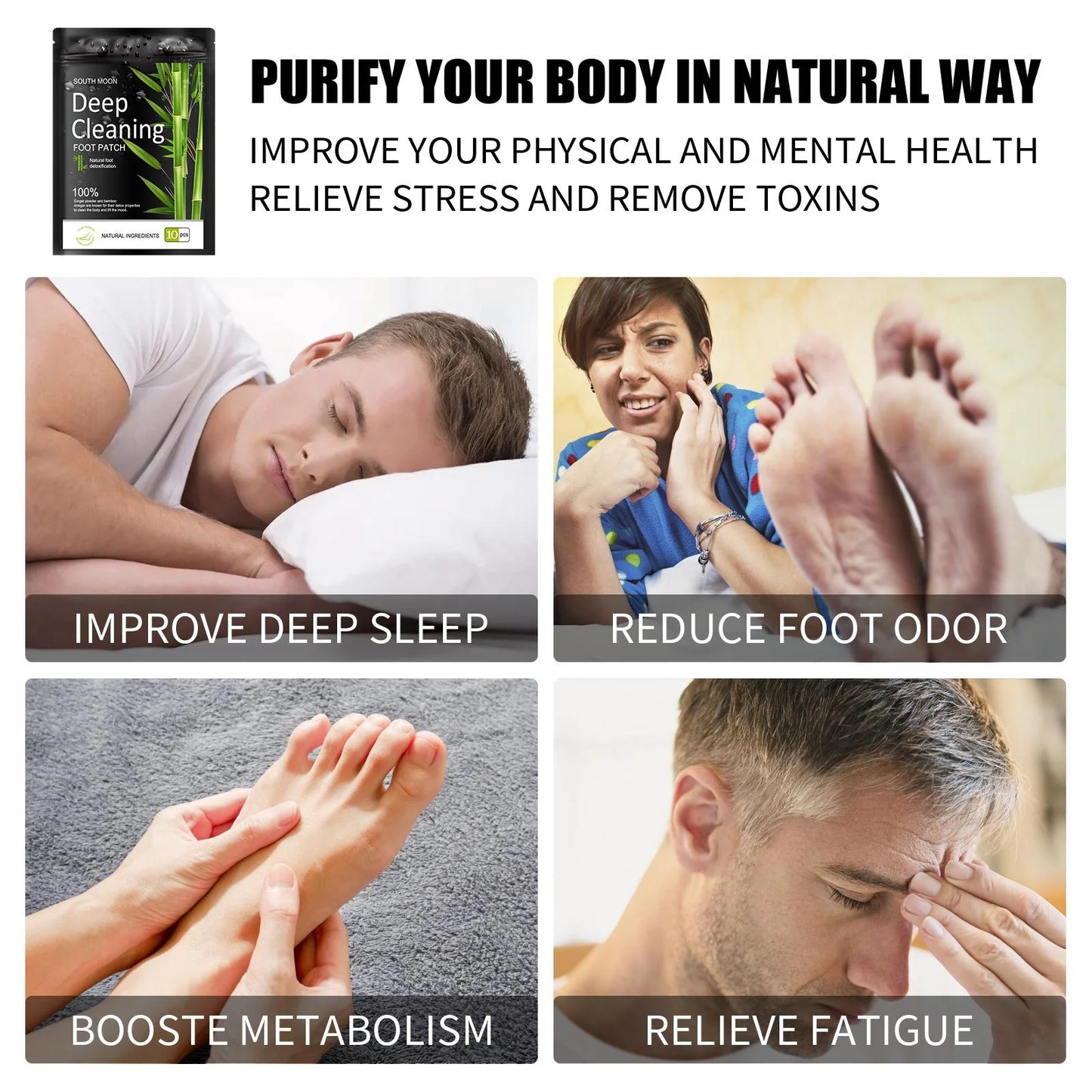 Kiynome Detox patches I Restore Balance & Wellness
