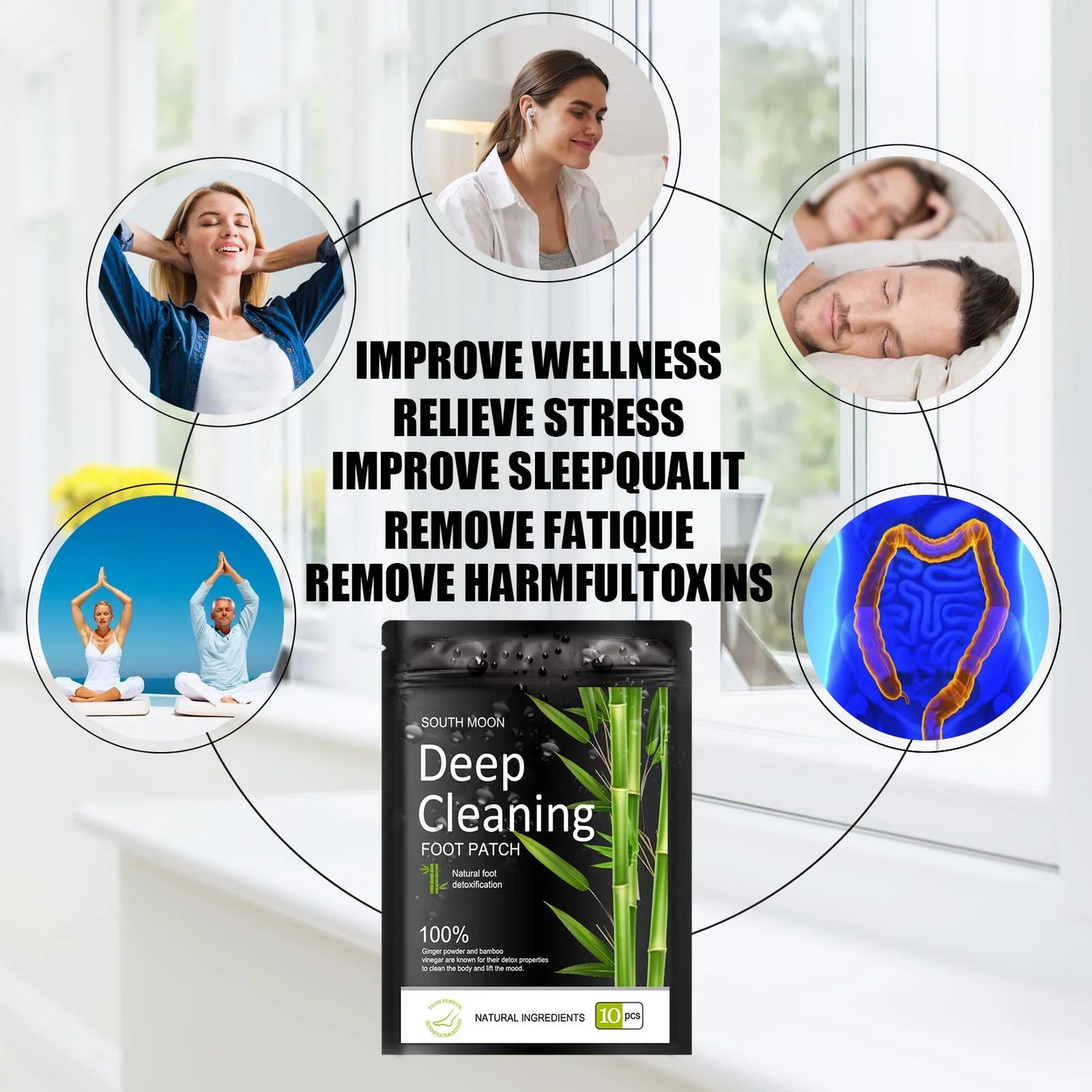 Kiynome Detox patches I Restore Balance & Wellness