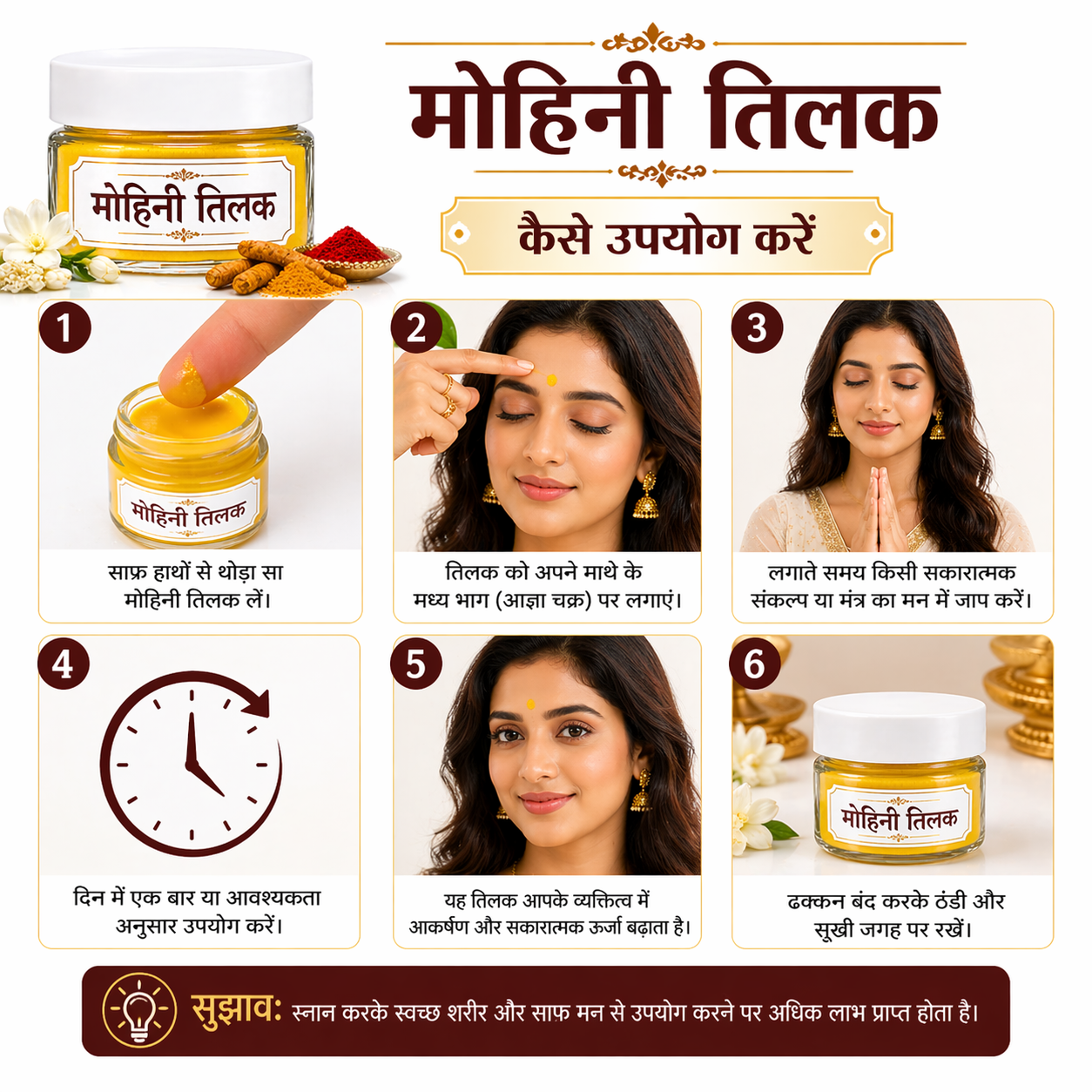 Mohini Tilak | मोहिनी तिलक  attract men, women / manchaha pyar paye (30 gram)