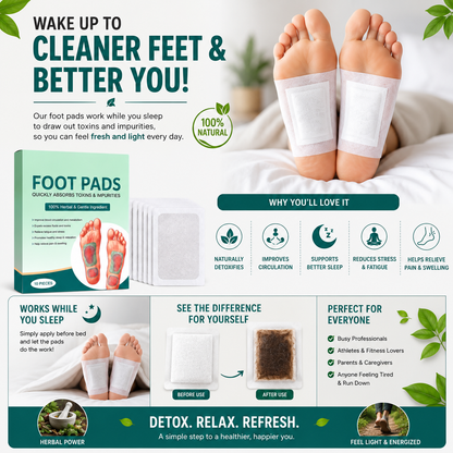 Sleep & Relax Foot Patches | Buy 1 Get 1 FREE